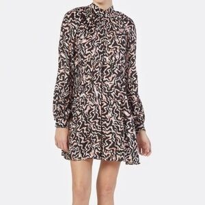 NWT! Women’s Joie Zariah long sleeve mini dress mock neck XXS
